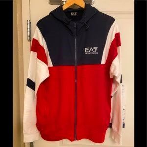 ARMANI FULL ZIP SWEATSHIRT MENS LRG🔥